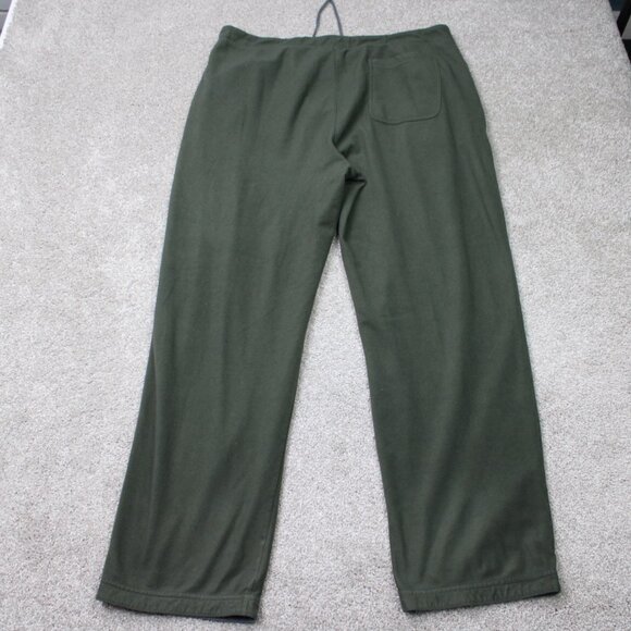 Eddie Bauer Pants Mens XL Green Drawstring Sweatpants Joggers 100% Polyester - Picture 6 of 13